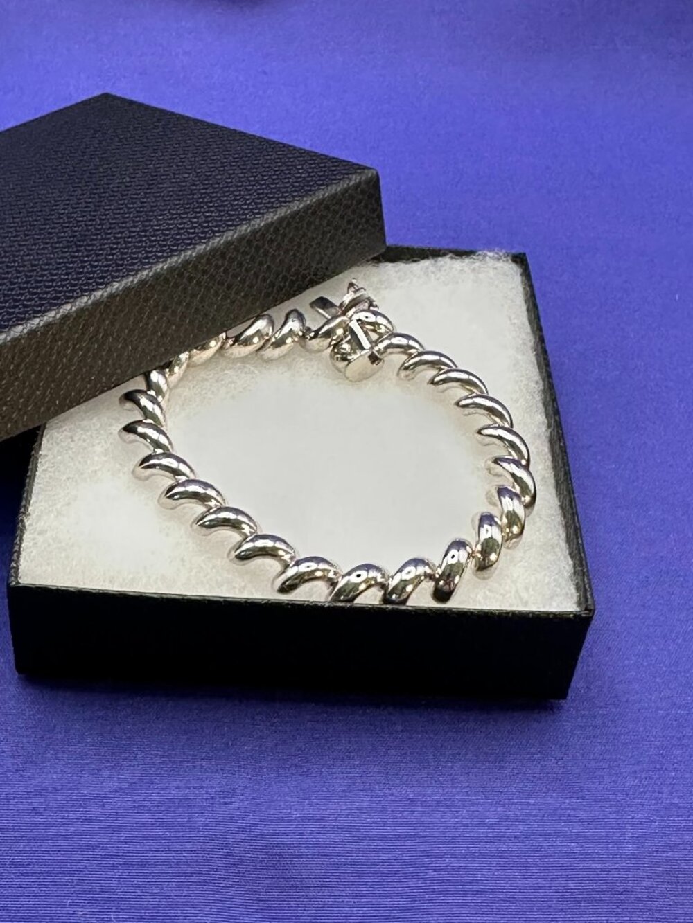 Sterling Vior Group Italian “San Marco” Link Bracelet